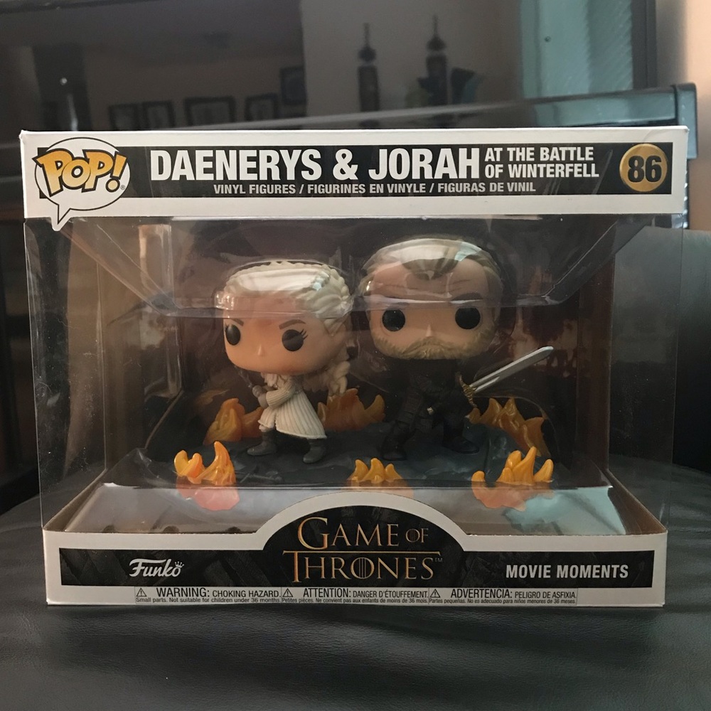 Funko POP Daenerys and Jorah Game of Thrones 86